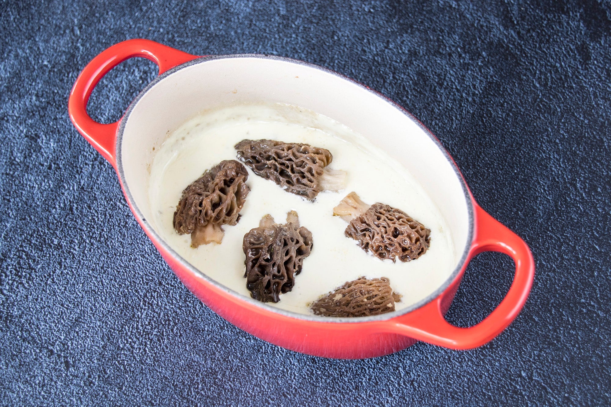 Stuffed morels with foie gras and cream sauce | Laumont recipe – LAUMONT UK