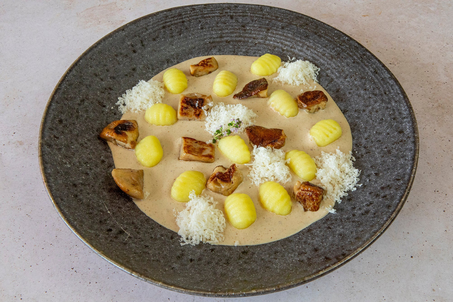 Gnocchi with Porcini Mushroom Sauce