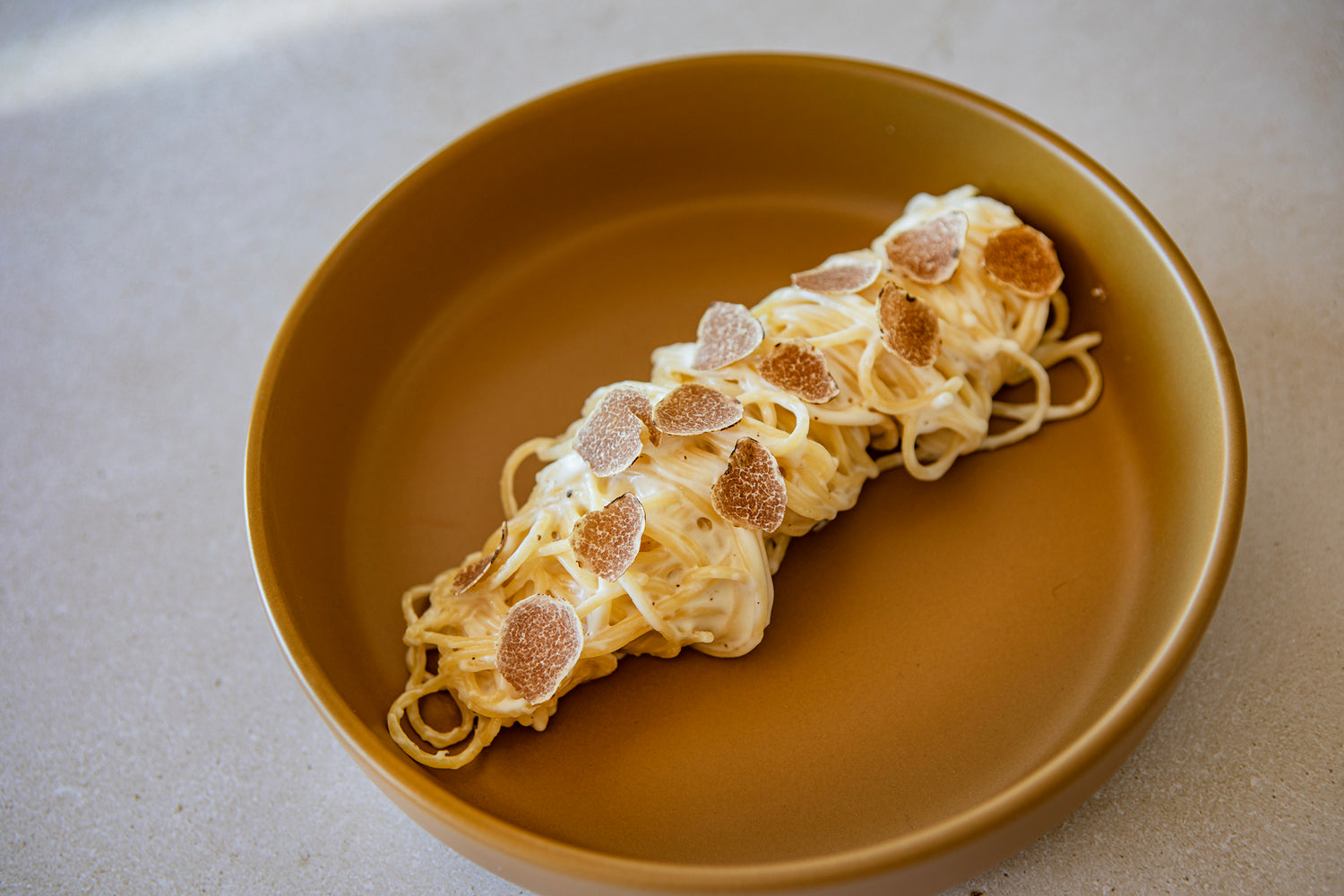 Cacio e Pepe with white truffle