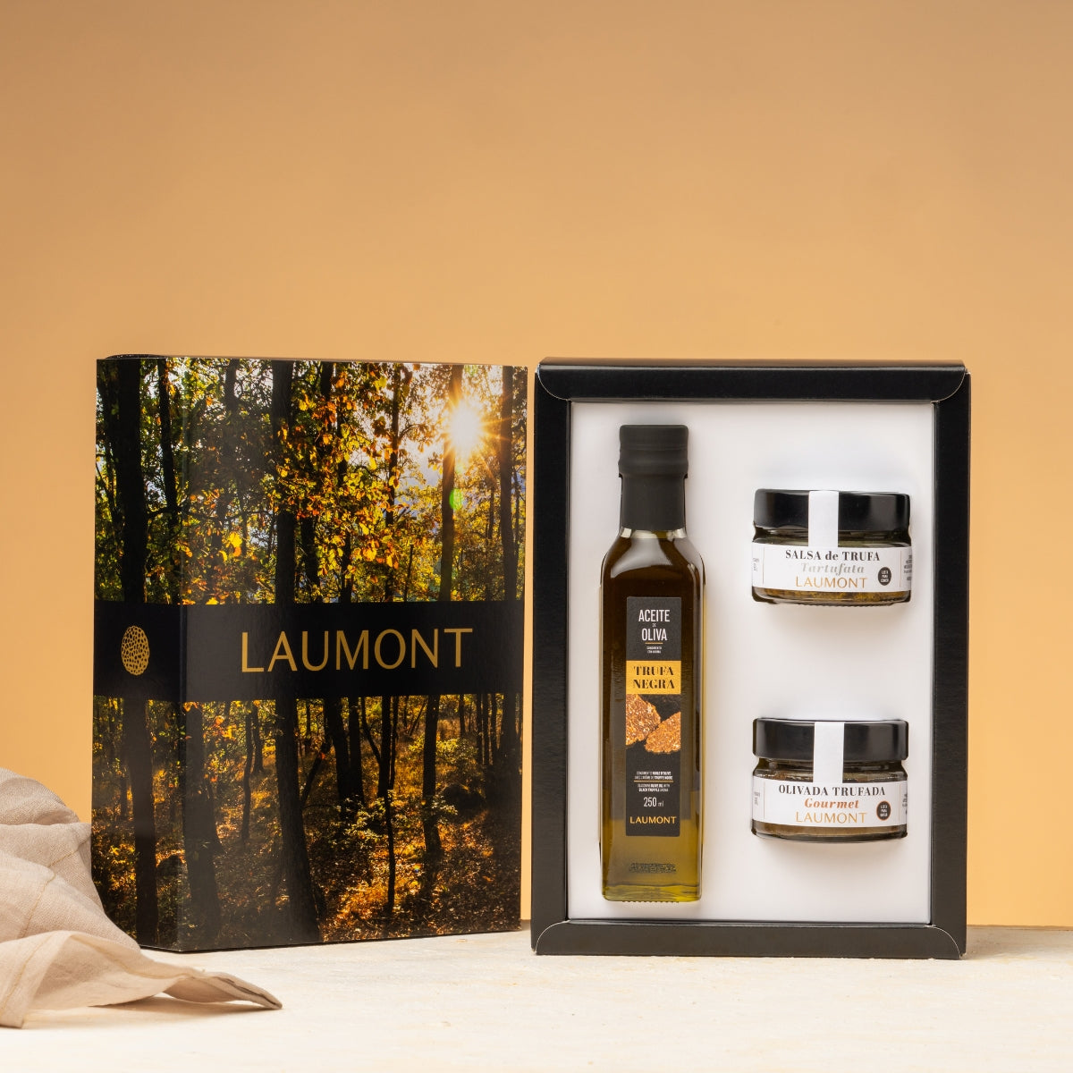 TRUFFLE APERITIF PACK – Black Truffle Oil, Summer Tartufata &amp; Truffled Olivade