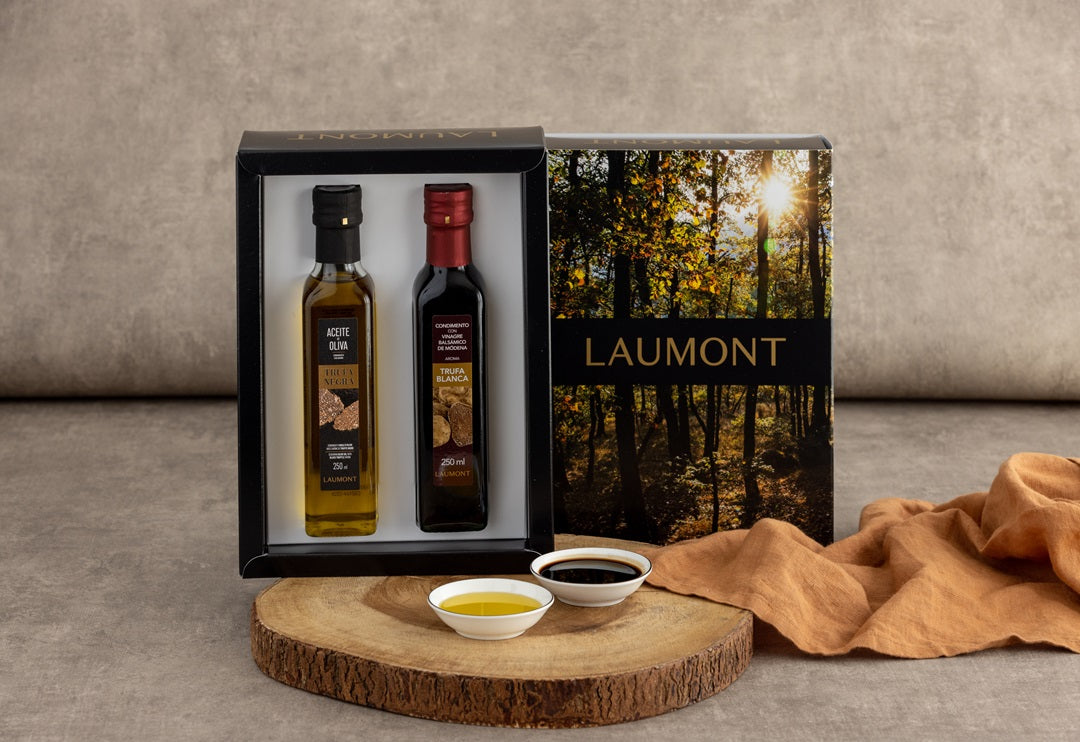 Gourmet Pack: Black Truffle Oil + White Truffle Vinegar